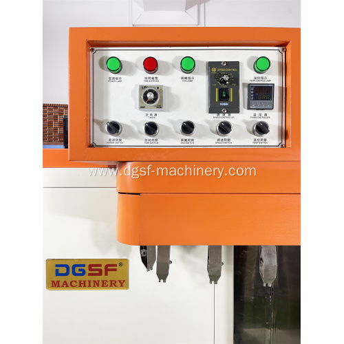 Rotary Type NIR Drying Machine for Leather Belt Edge Coloring YF-172